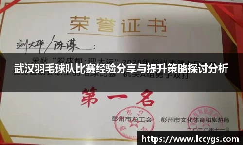 武汉羽毛球队比赛经验分享与提升策略探讨分析